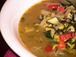 Broth and Vegetable Soup